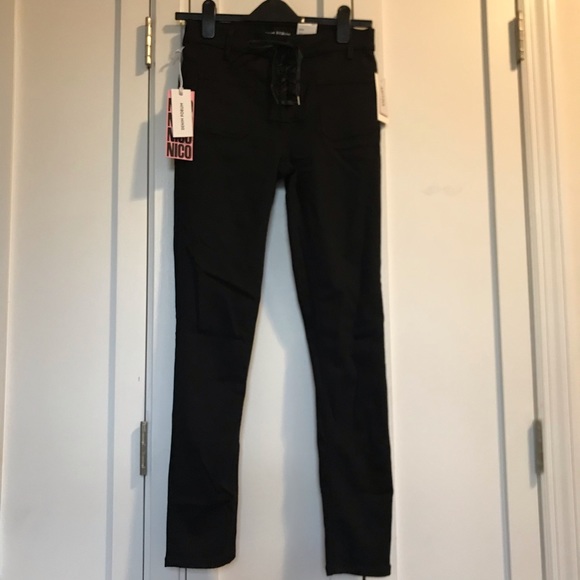 Aritzia lace up skinny jeans - Picture 2 of 7